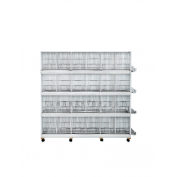 Model 2 T     (60cm) Teklemeli PVC Rulolu Üretim Kafesi