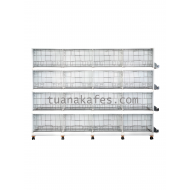 Model 3    (60cm) PVC Rulolu Üretim Kafesi