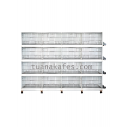 Model 3    (60cm) PVC Rulolu Üretim Kafesi