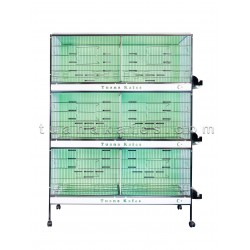 Model 56 Profesyonel Kuş Kafesi - Saka, Kanarya ve Muhabbet Kuşu Üretimi İçin Özel Tasarım