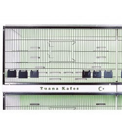 Model 57 Profesyonel Kuş Üretim Kafesi - Üst Düzey Yetiştiricilik İçin Mükemmel Çözüm