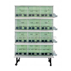 Model 81 Tuana Kafes - Türkiye'nin İlk Profesyonel 12 Bölmeli Sac Kafesi