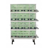 Model 82 Tuana Kafes – Profesyonel 16 Bölmeli Çok Amaçlı Sac Kafes