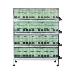 Model 95 Tuana Kafes Profesyonel Kuş Üretim Sistemi - Geniş Uçuş Alanı & Premium Kalite