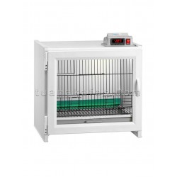 Hasta Kuş Kafesi Profesyonel - Tuana Kafes - Dijital Termostatlı & Işıklı Tedavi Ünitesi