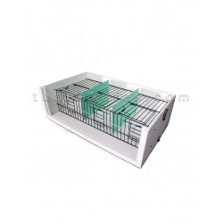 Tuana Kafes Kuş Taşıma Kafesi – Profesyonel 3 Bölmeli Transfer Çözümü