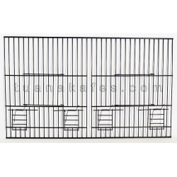 Kuş Kafes Ön Teli, Kafes Önlük - Teklemeli Giyotin   56 x 34